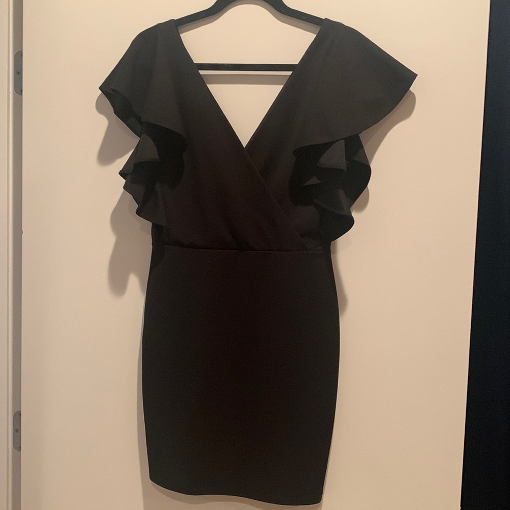 CH MY LOVE black short dress. Size medium.
